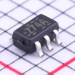 NC7SZ374P6X实物图